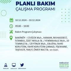 BEDAŞ duyurdu: İstanbullular dikkat elektrik kesintisi yaşanacak 20