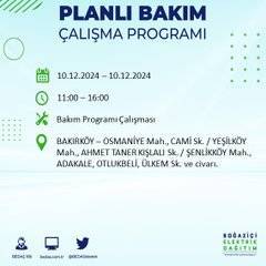 BEDAŞ duyurdu: İstanbullular dikkat elektrik kesintisi yaşanacak 22