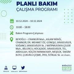 BEDAŞ duyurdu: İstanbullular dikkat elektrik kesintisi yaşanacak 27