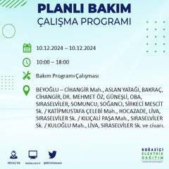 BEDAŞ duyurdu: İstanbullular dikkat elektrik kesintisi yaşanacak 26