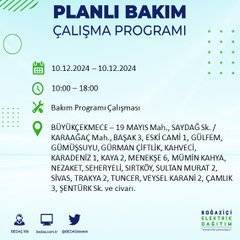 BEDAŞ duyurdu: İstanbullular dikkat elektrik kesintisi yaşanacak 33