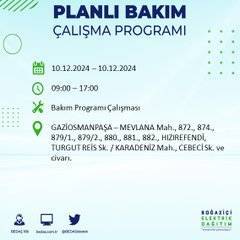 BEDAŞ duyurdu: İstanbullular dikkat elektrik kesintisi yaşanacak 37