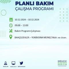 BEDAŞ duyurdu: İstanbullular dikkat elektrik kesintisi yaşanacak 16