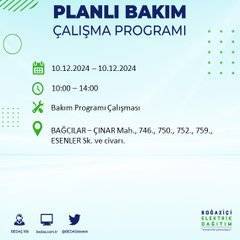 BEDAŞ duyurdu: İstanbullular dikkat elektrik kesintisi yaşanacak 8