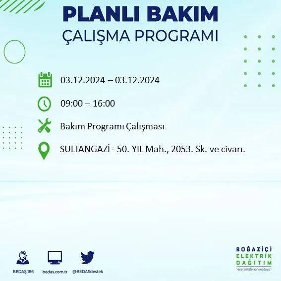 İstanbullular dikkat: Yarın o ilçelerde elektrik kesintisi yaşanacak 15