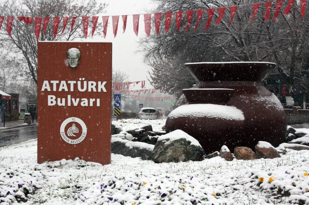 Türkiye'den kar manzaraları: Birçok il beyaza büründü 9