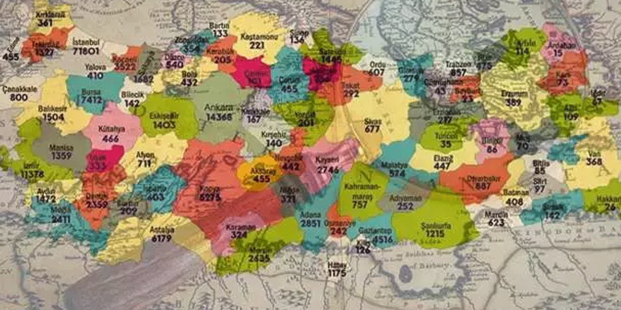 Liste açıklandı: 67 ilçe il olmaya aday 1