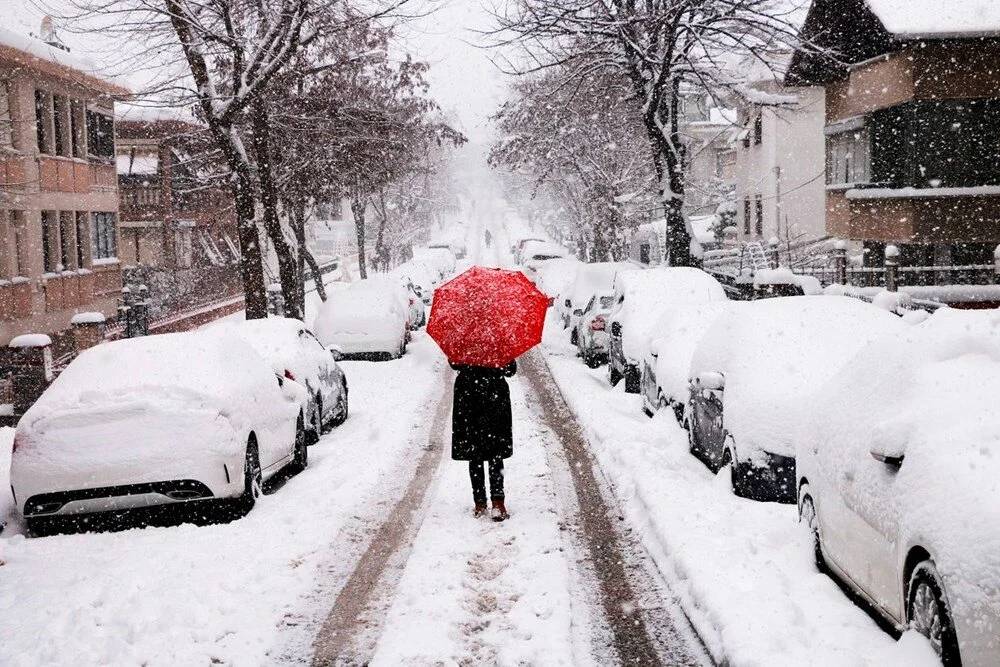 Meteoroloji İstanbul'un ilçe ilçe kar raporunu açıkladı 5