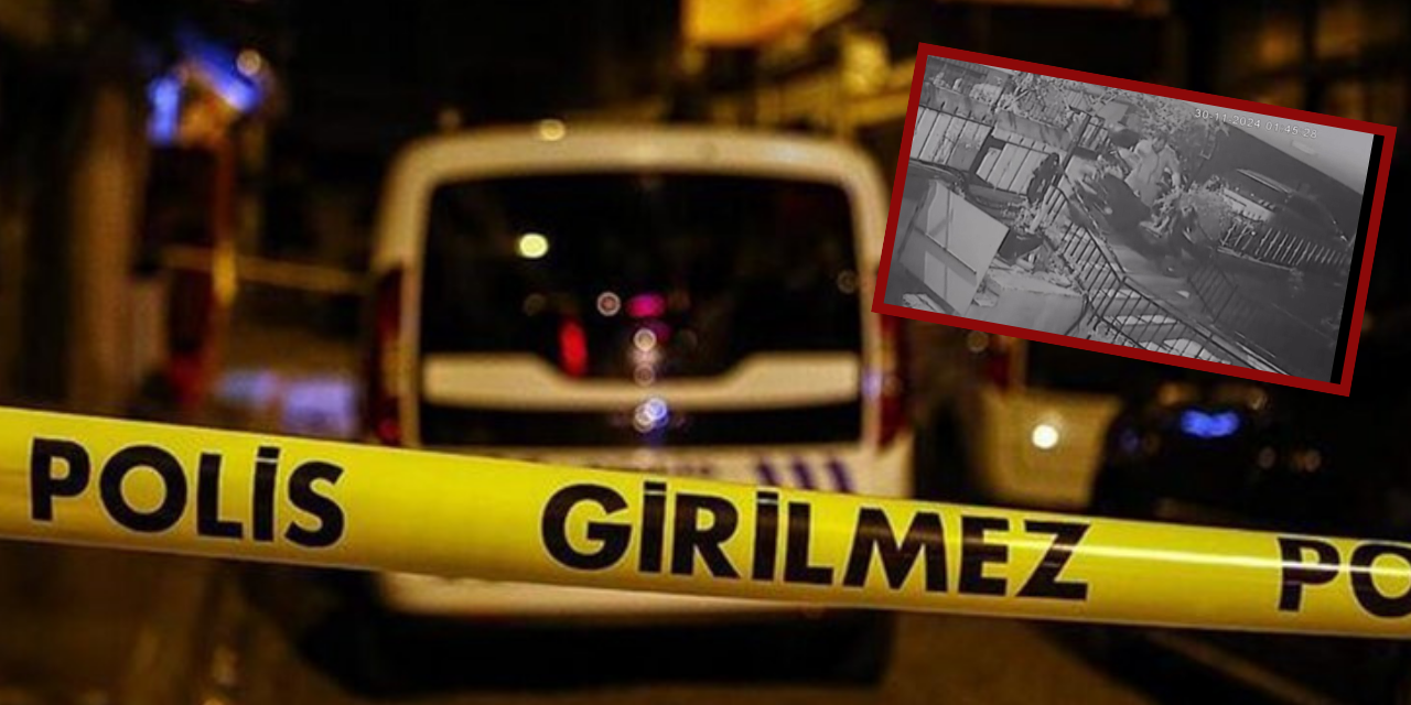 Tornavidalı dedikodu kavgası kamerada: Kız arkadaşının komşusuna saldırdı, motosikleti merdivenden attı