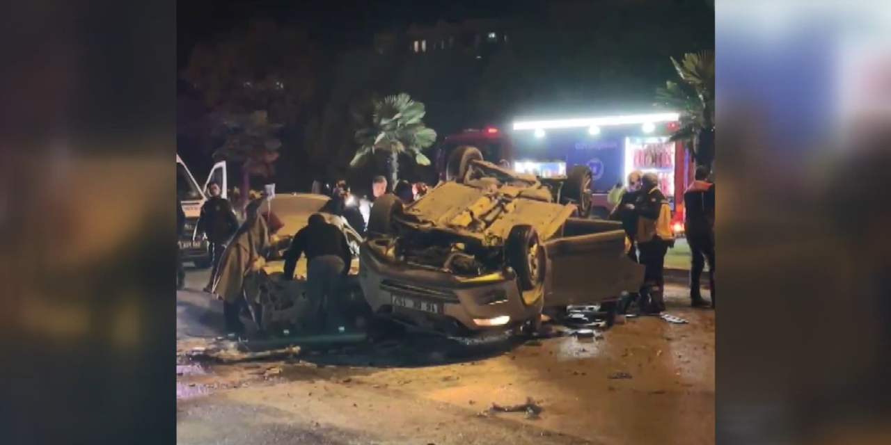 Ehliyetsiz kullandığı araçla kendisini öldürdü, başkalarını yaraladı