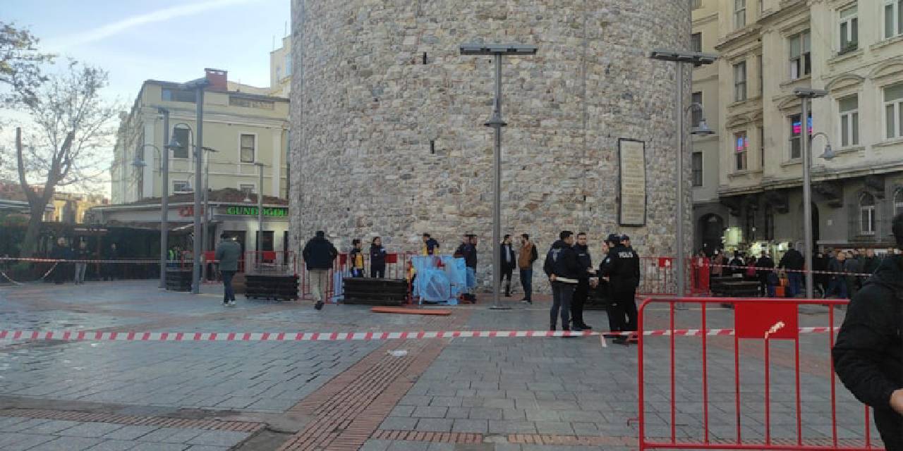 19 yaşındaki genç Galata Kulesi'nden aşağı düştü