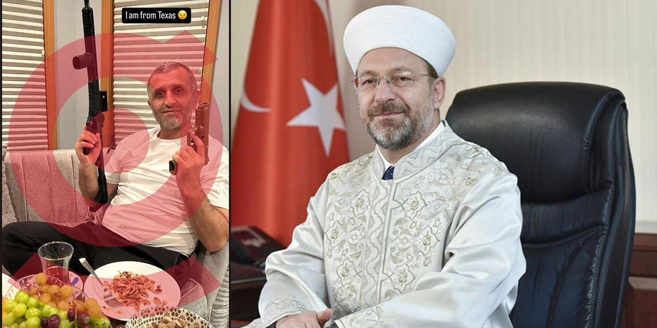 Ali Erbaş’ın ‘prensi’ olarak biliniyordu: İmam’dan silahlı paylaşım