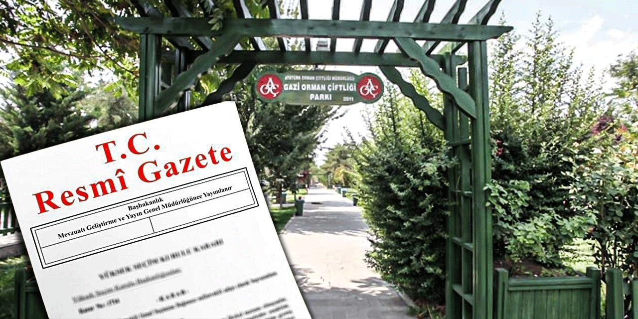 Atatürk Orman Çiftliği'nin park alanı 10 yıllığına kiraya verilecek