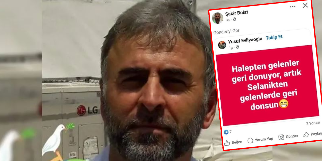 "Selanik'ten gelenler de geri dönsün" diyen müdür görevden alındı
