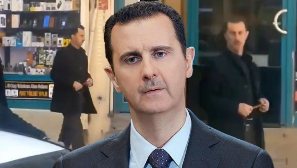 Diyarbakır'da Esad'a benzeyen adam gündem oldu