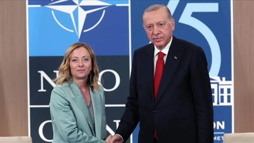 Erdoğan, Meloni ile görüştü: Gündem Suriye