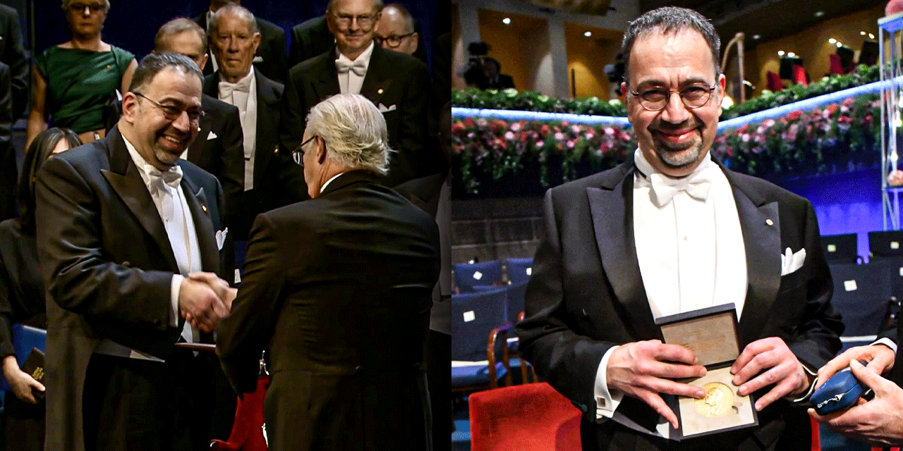 Daron Acemoğlu Nobel Ödülü'nü törenle aldı