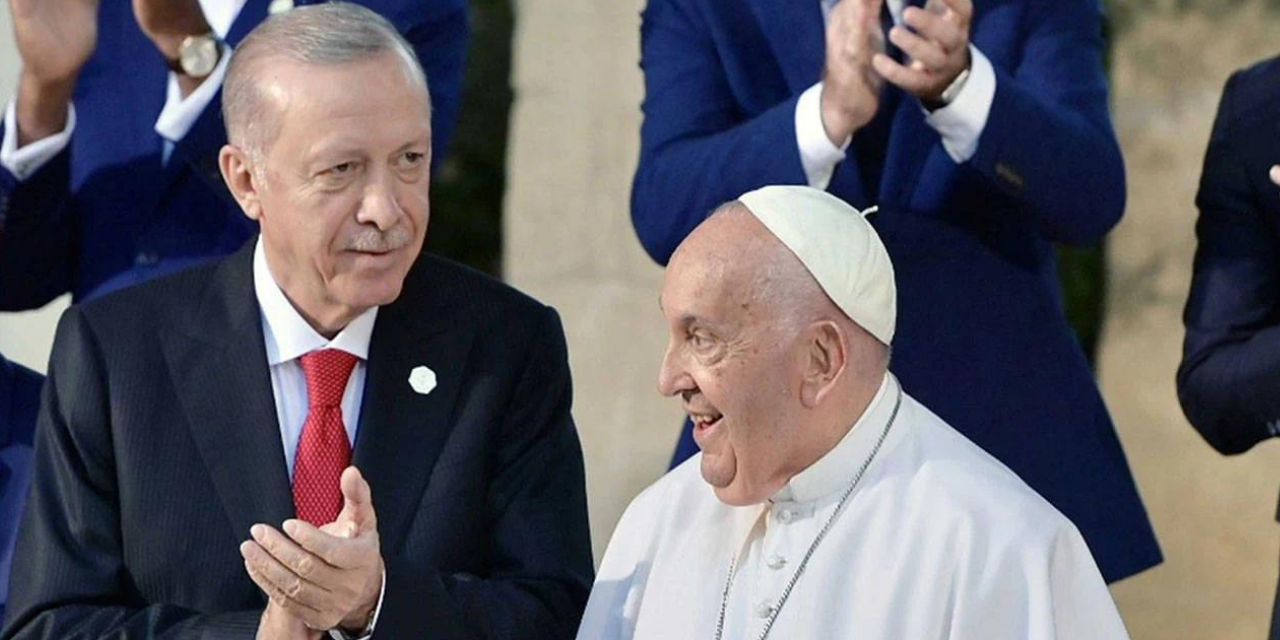 Erdoğan ve Papa’dan olimpiyat zirvesi