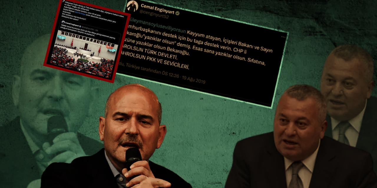 Cemal Enginyurt ve Süleyman Soylu arasında "pis işler" tartışması: Adamlığımın zekatı 40 yıl yeter