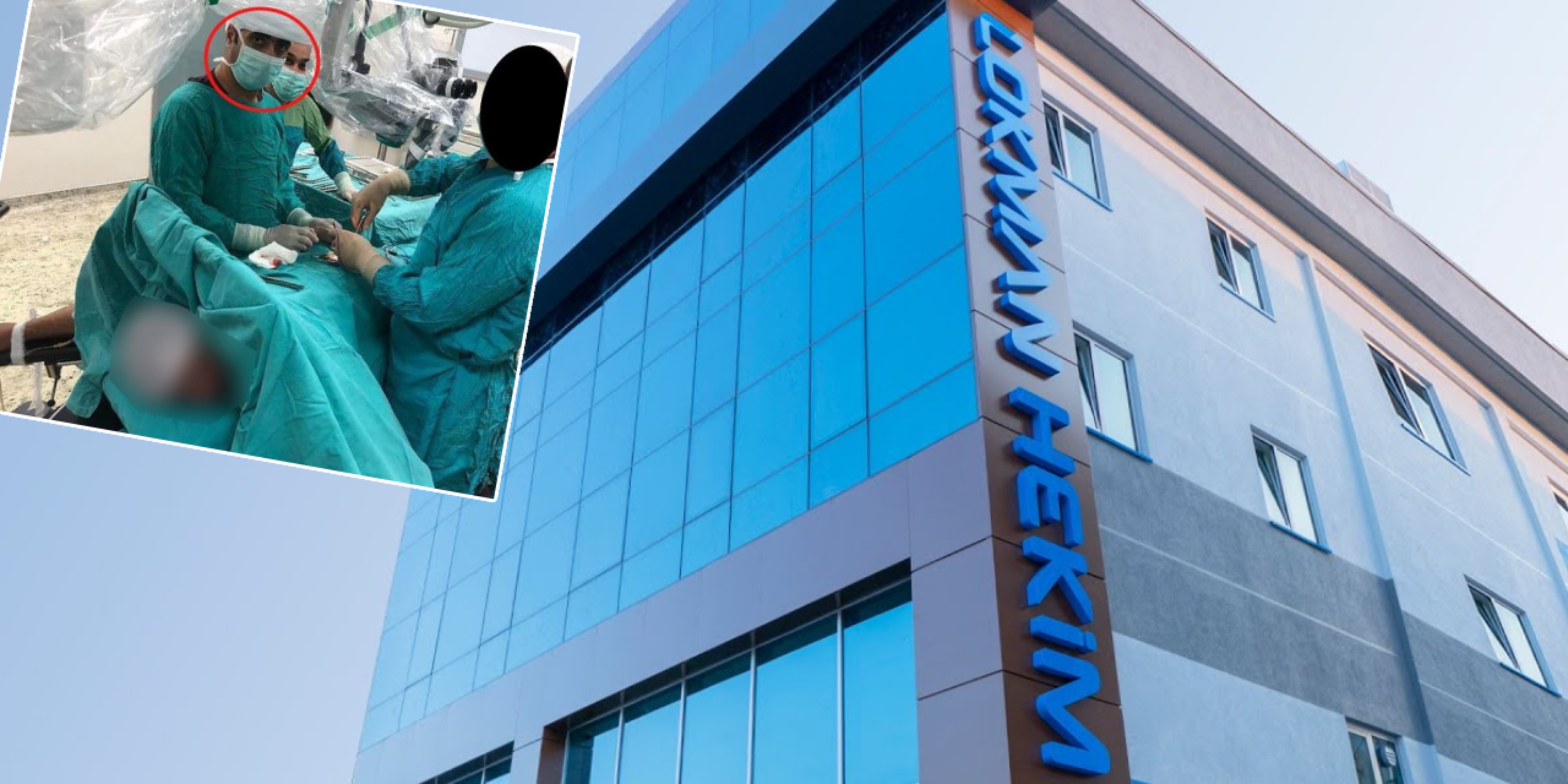 Çürümüşlüğün fotoğrafı: Temizlik personeli ameliyata girdi