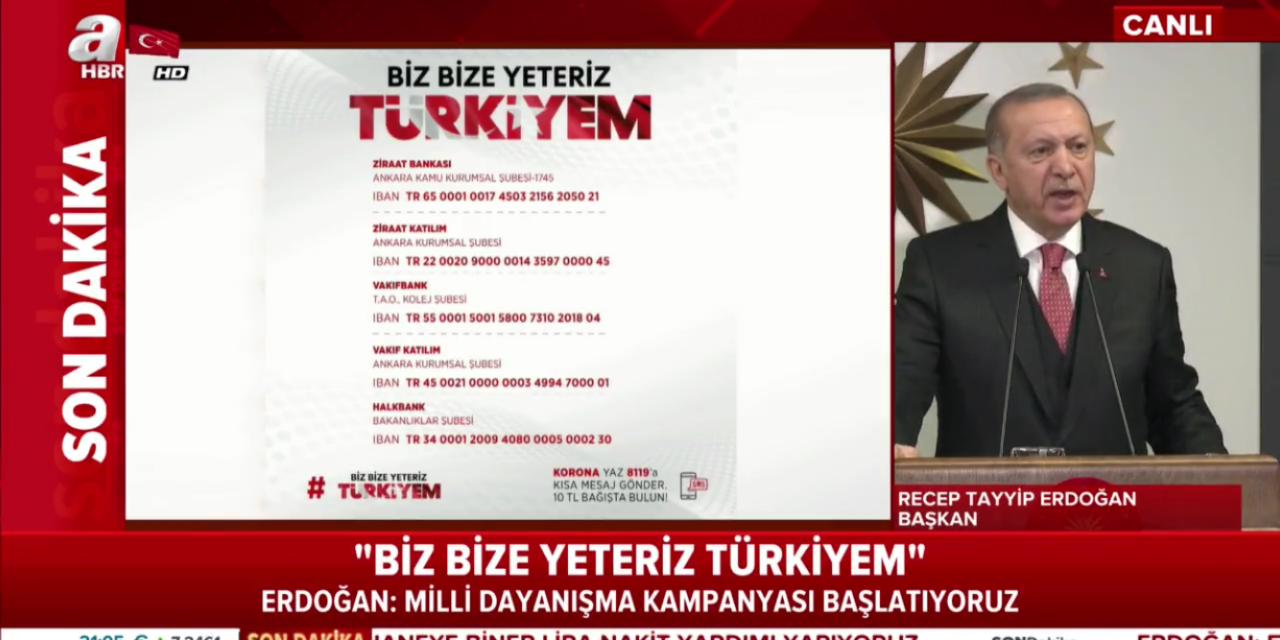 Ankara 'Yeni Suriye' için seferber:  75 bin koli ve bir mektup