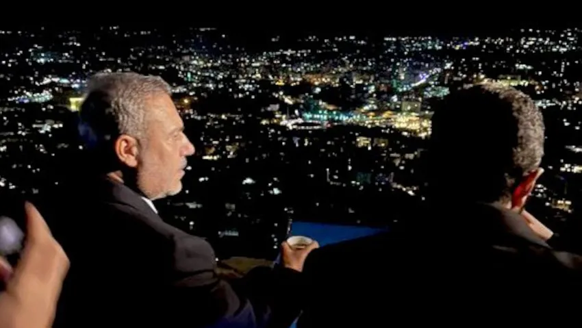 Hakan Fidan Suriye'de: Kasyun Dağı'nda Golani ile çay keyfi