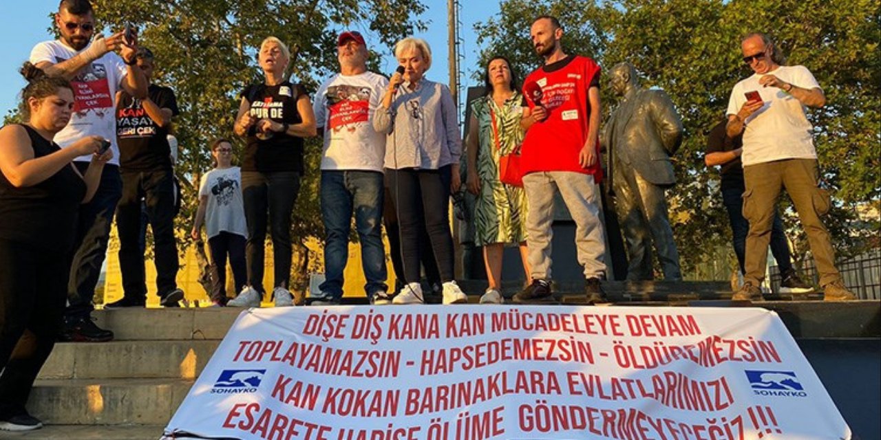 Katliam yasası Kadıköy'de protesto edildi