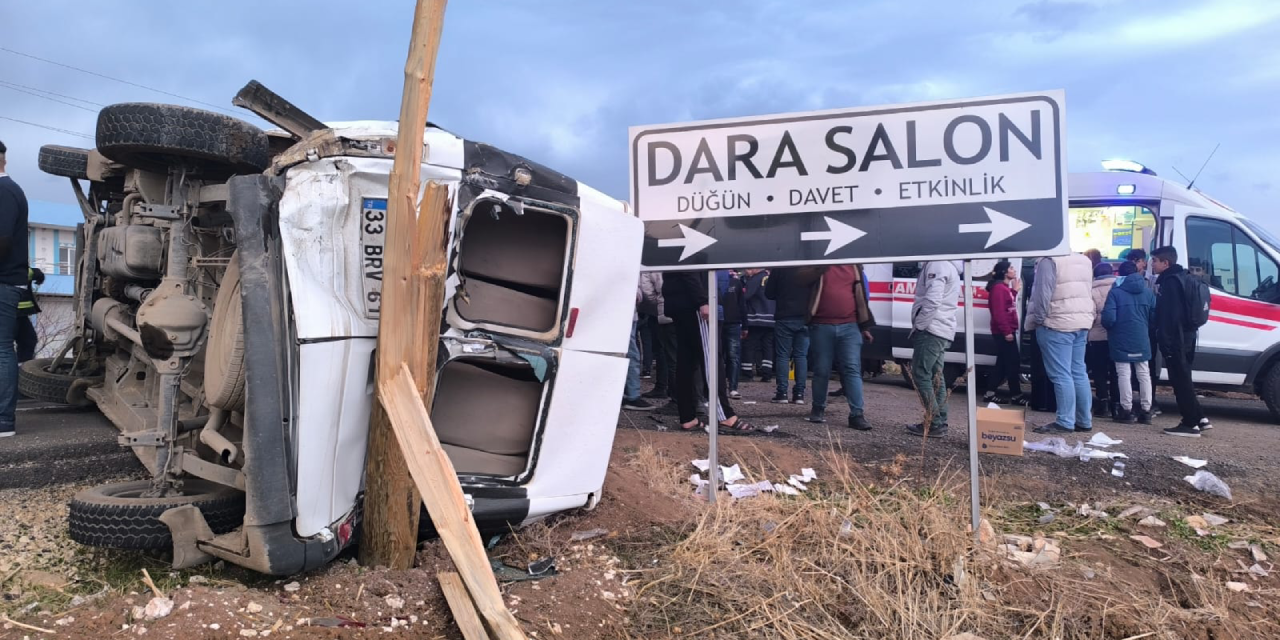 Mardin’de okul servisi ile cip çarpıştı: 11 yaralı