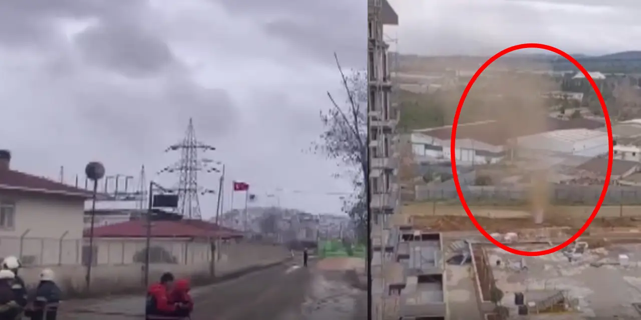 İş makinesi doğal gaz borusunu patlattı, ekipler alarma geçti
