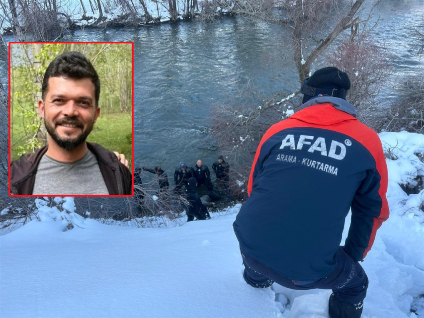 Kayıp öğretmenin cansız bedeni nehirde bulundu