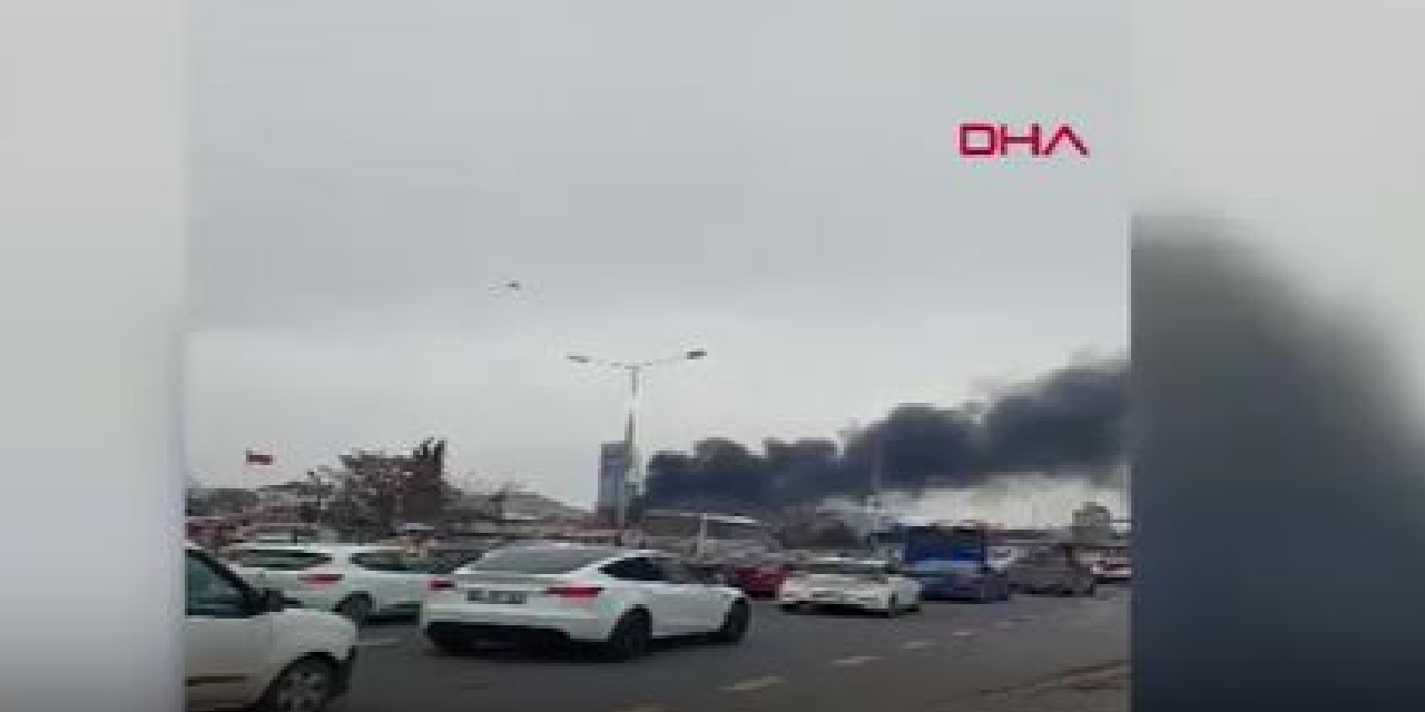Ankara'da 4 katlı atık deposunda yangın