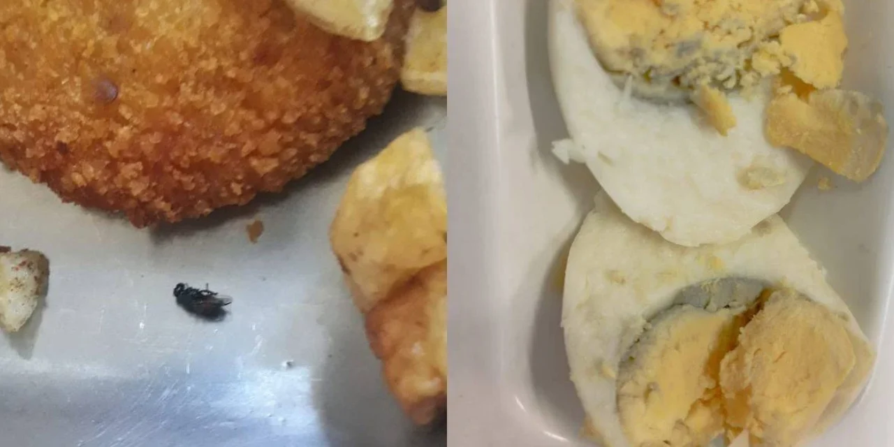 Kanalizasyon suyunun bastığı yemekhanede liselilere yemek pişiriliyormuş