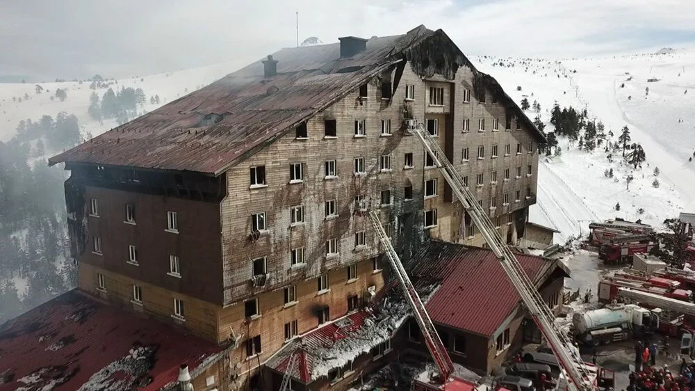 Bolu'daki otele "yangın yeterlilik" belgesi verdiği öne sürülen firmadan açıklama