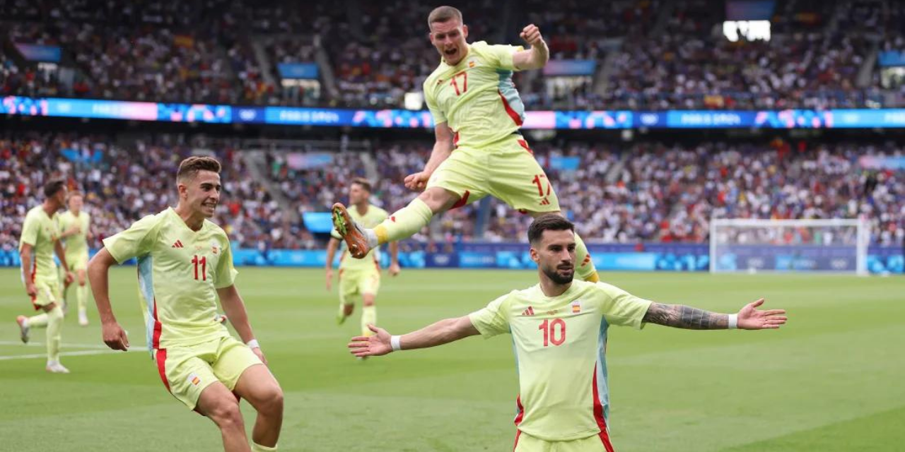 Fransa ile İspanya arasındaki Olimpiyat Oyunları Erkekler Futbol Final Maçı sonunda gülen taraf taraf İspanya oldu