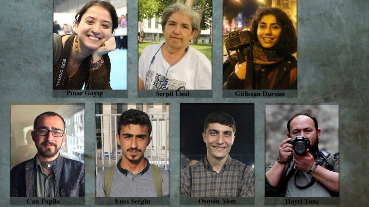 Tutuklanan 7 gazeteciye tahliye