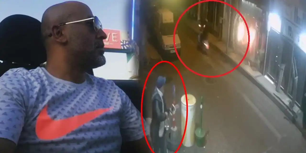 Motosikletin arkasına oturup işletme sahibine kurşun yağdırdı