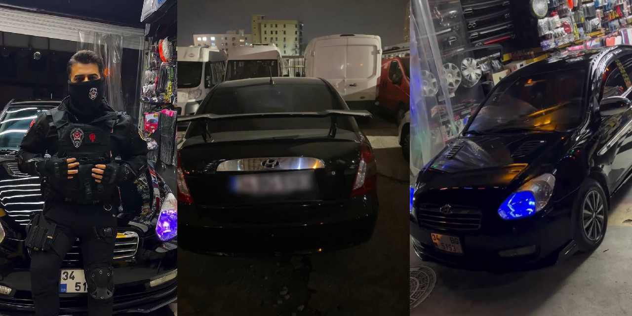 "Yakışıklı Güvenlik"e çakar cezası: Sürücü belgesine el konuldu