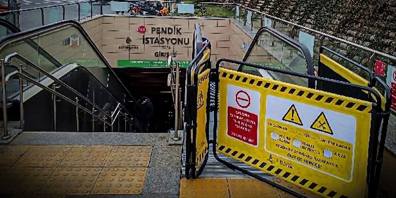 İstanbul'da yürüyen merdiven faciası: Yaşlı kadının parmakları koptu