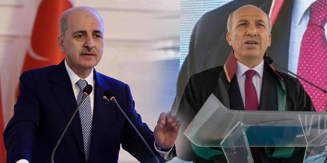 Numan Kurtulmuş ile İstanbul 2 Nolu Baro Başkanı Yasin Şamlı bir araya geldi