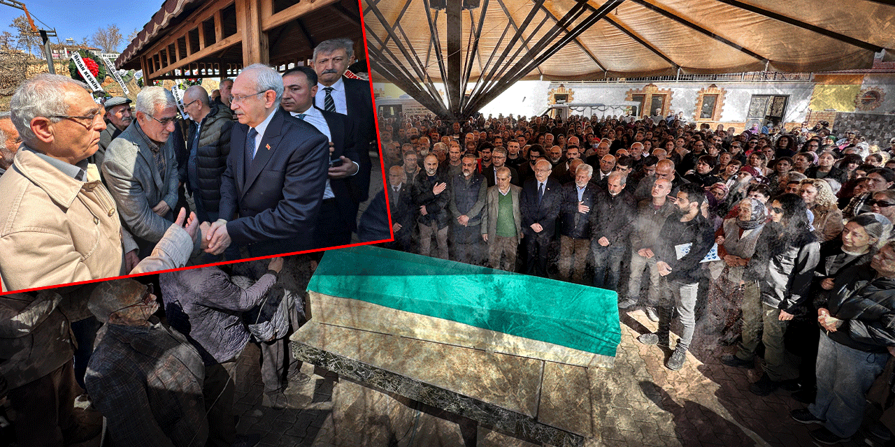 Kılıçdaroğlu, Tunceli'de kuzeninin cenaze törenine katıldı