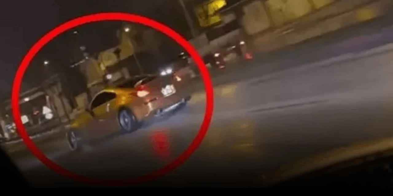 Trafik magandaları yine sahnede: Drift atıp trafiği tehlikeye soktular