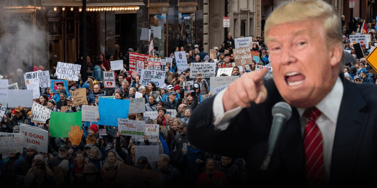 ABD'de Trump karşıtları sokaklara döküldü: Ellerinizi çekin