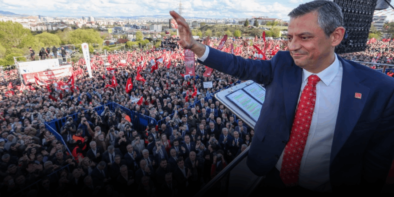 CHP'den kurultay sonrası miting! Özgür Özel: İmamoğlu'nun tutuklanması için Trump'tan icazet aldılar
