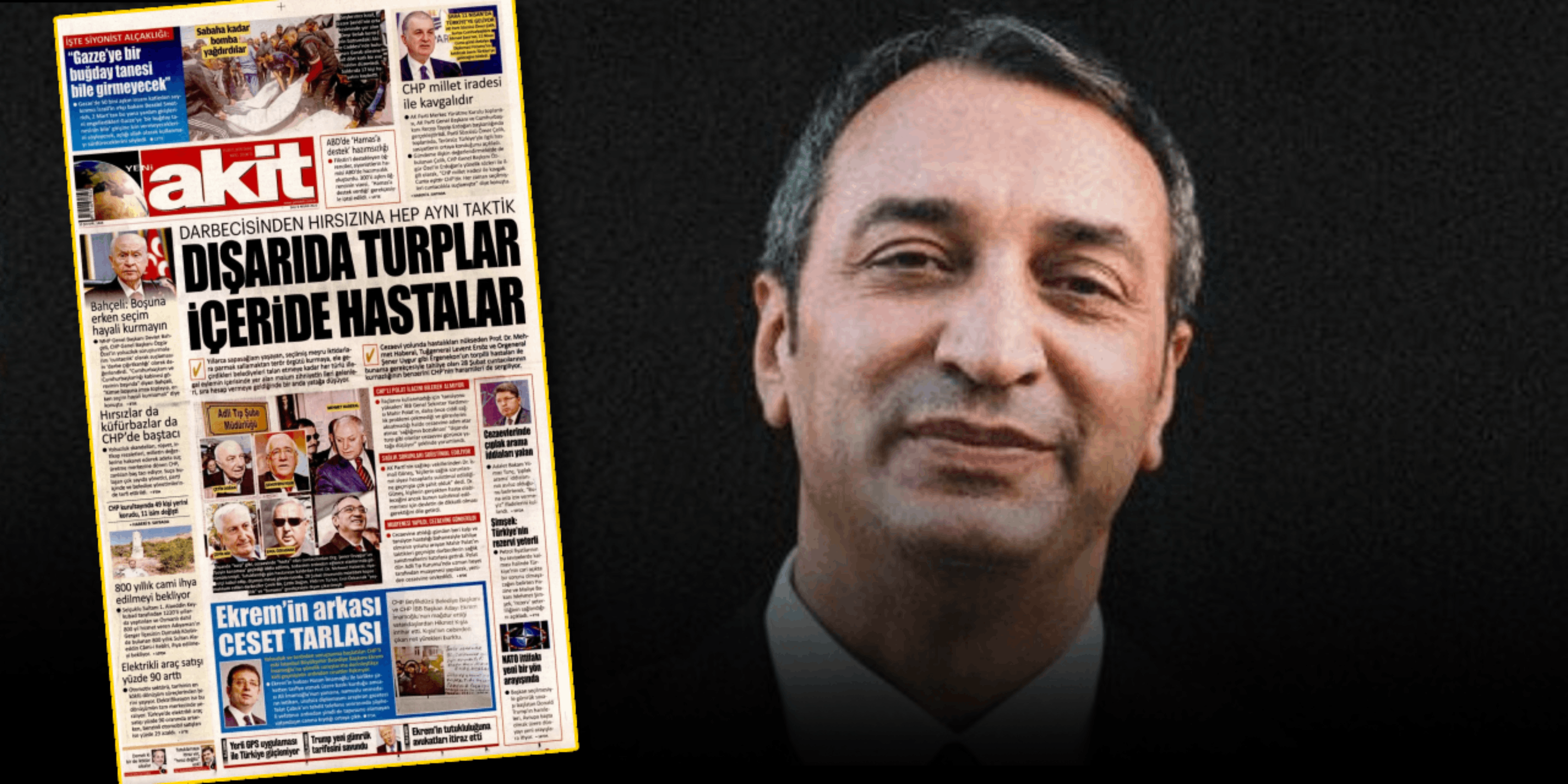 Yeni Akit yine bildiğiniz gibi: Mahir Polat’ı bu sözlerle hedef aldılar