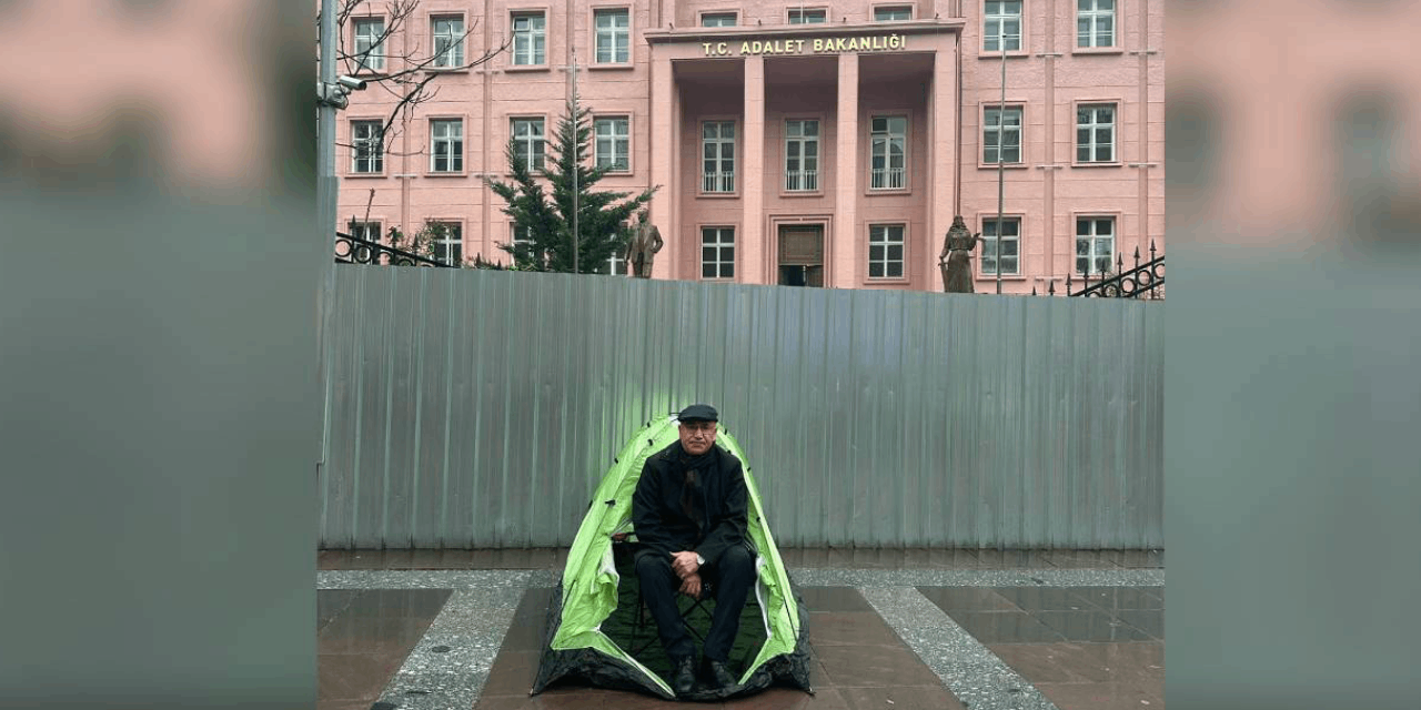 Mahmut Tanal tutuklu gençler için nöbet tuttu