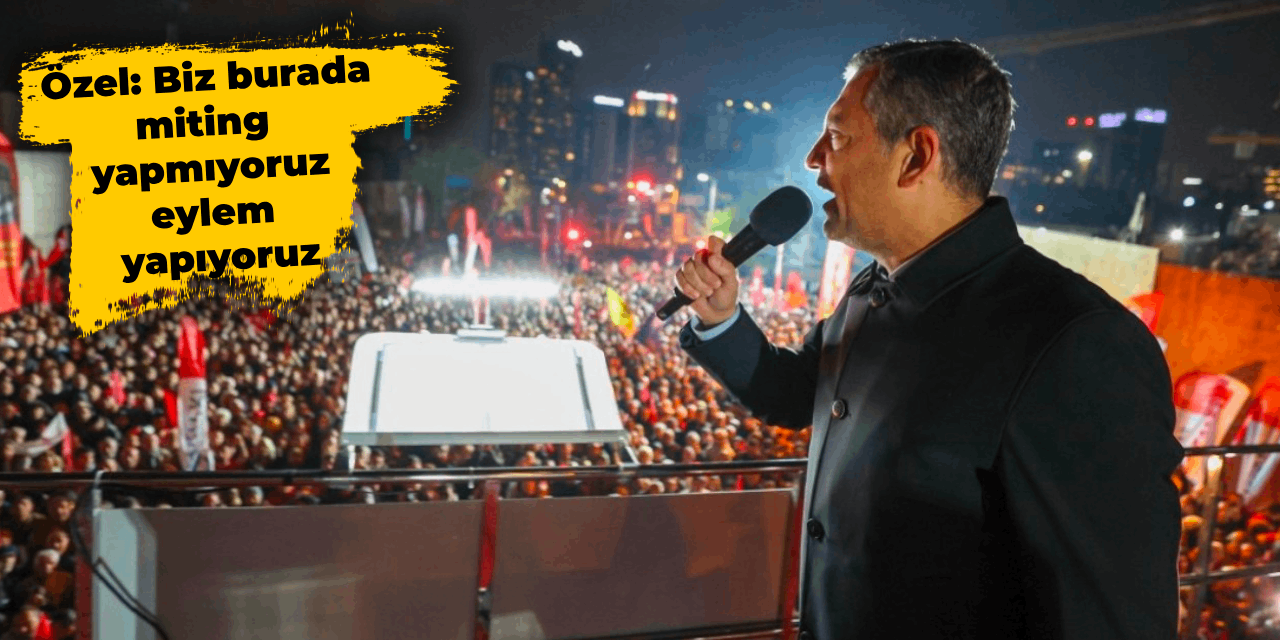 CHP’den ‘Millet İradesine Sahip Çıkıyor’ mitingi: İmamoğlu ve Şahan'ın mesajı okundu