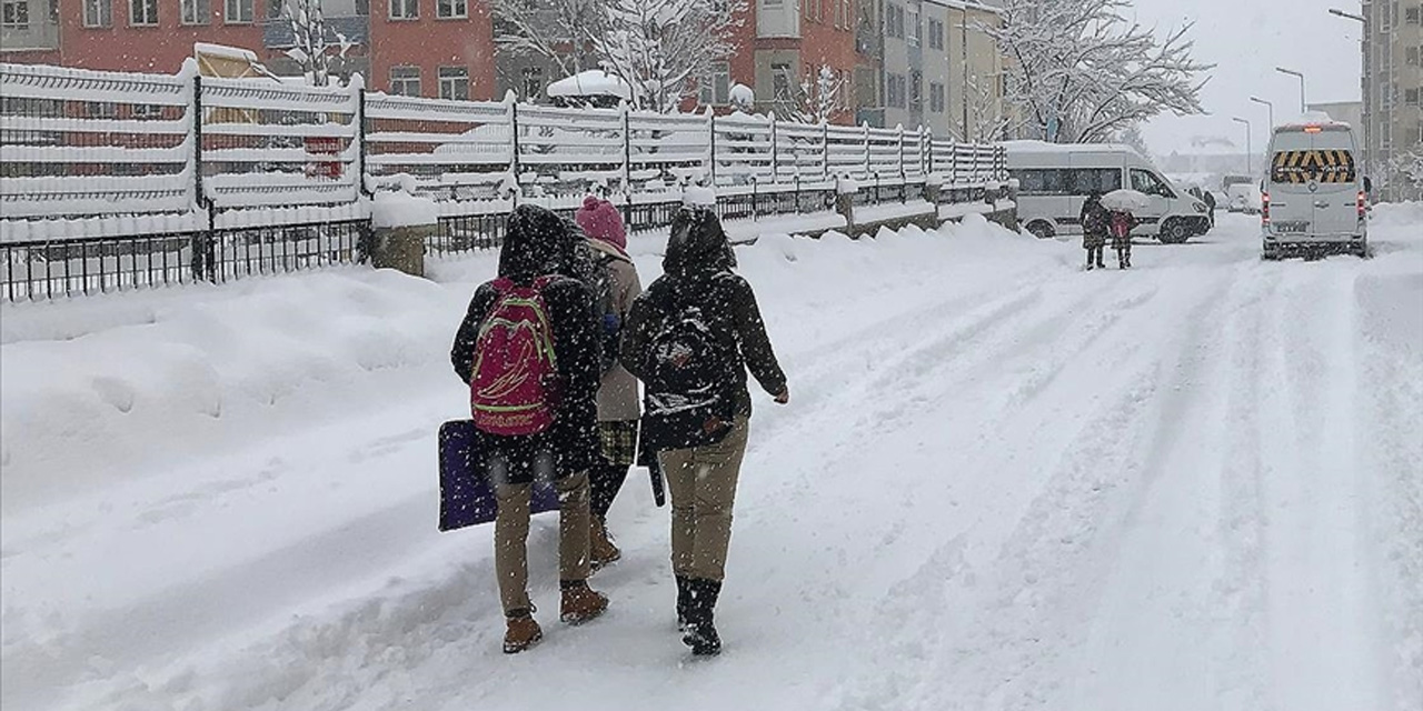 Samsun'da eğitime kar engeli