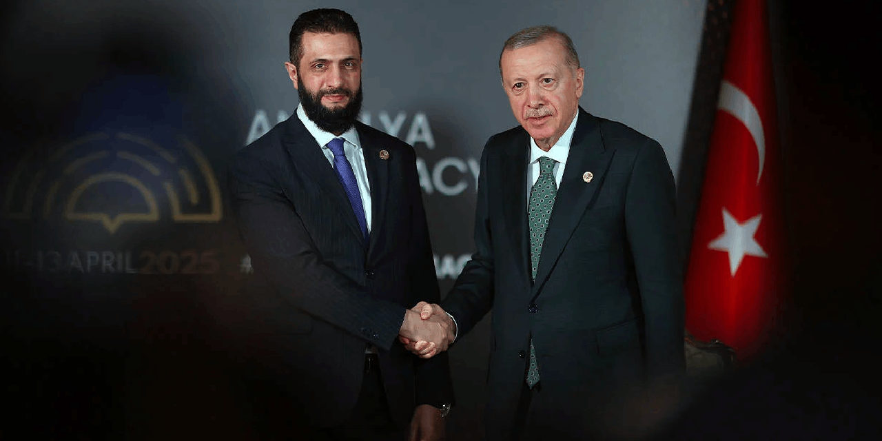 Erdoğan, Ahmed Şara ile görüştü