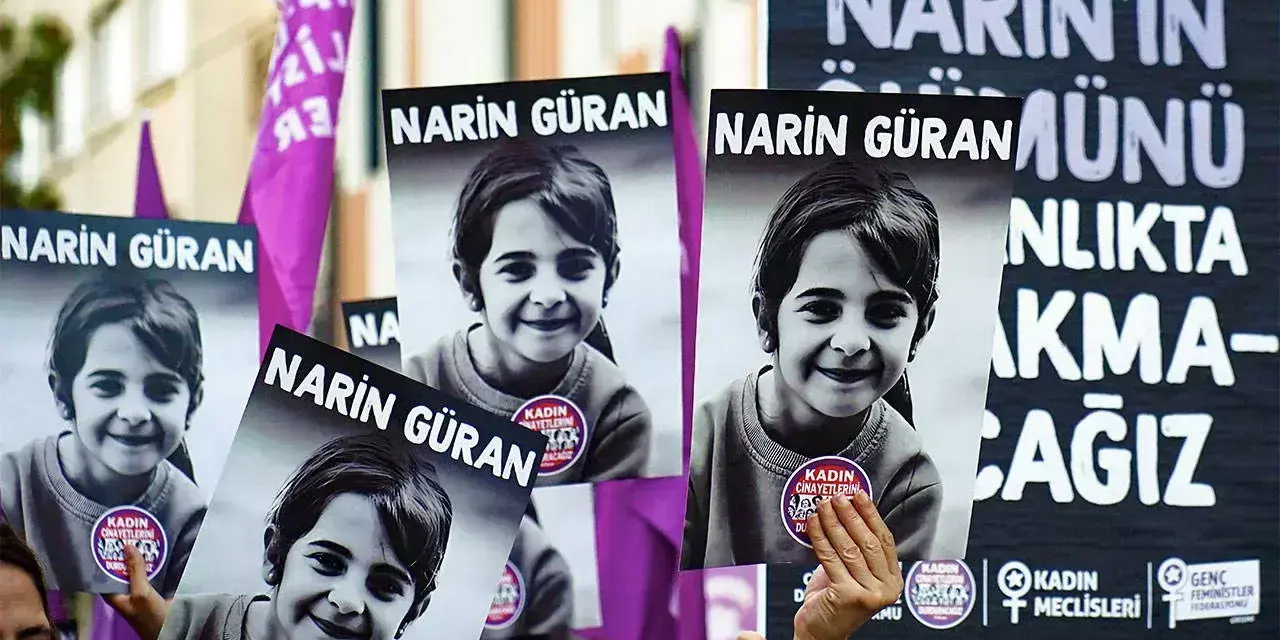Narin Güran cinayetinde ikinci dava: 3'ü çocuk 15 sanık hakim karşısında
