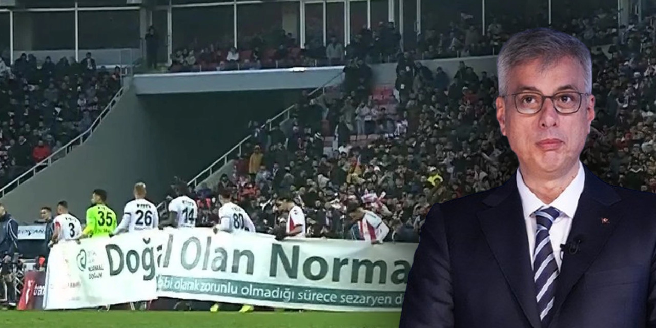 Kadın örgütlerinden tepki: Sağlık Bakanı, "normal doğum" pankartını 'normal' buldu